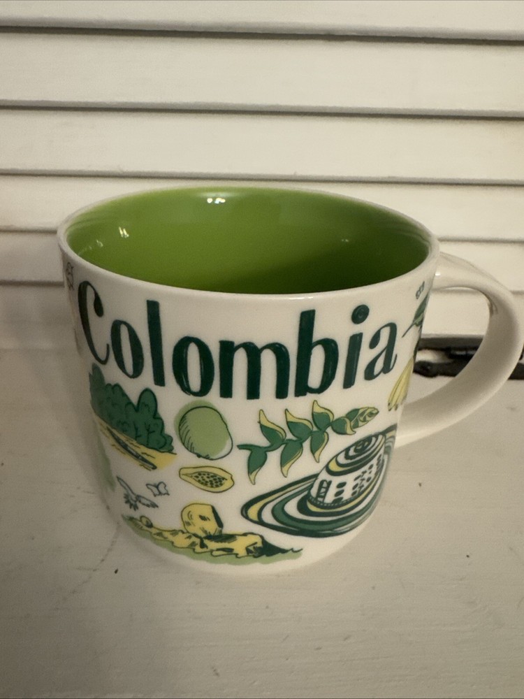 Starbucks Colombia Been There Series. Colombia Mug 14 oz. Pre-owned.