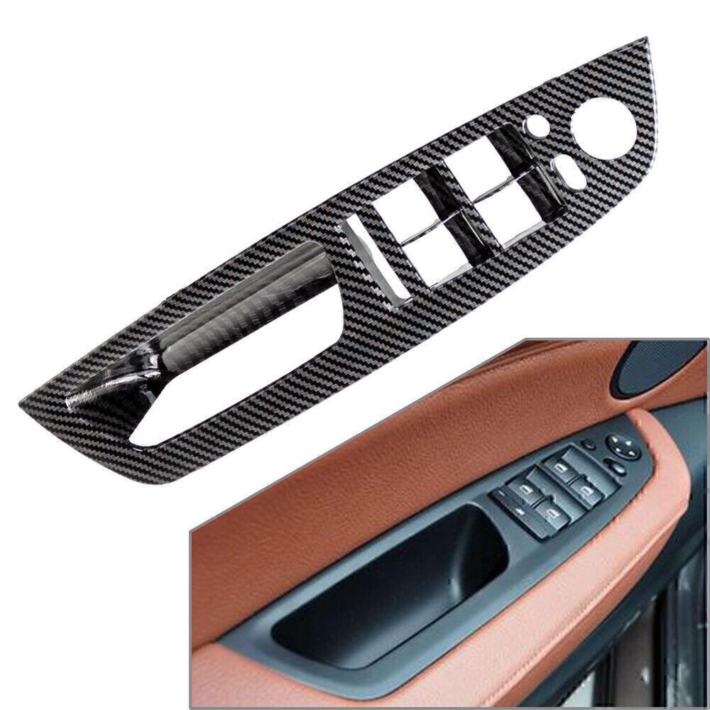 Inner Door Handle Panel Trim Cover For BMW E70 X5 SAV 2007-13 E71/E72 X6 2008-14