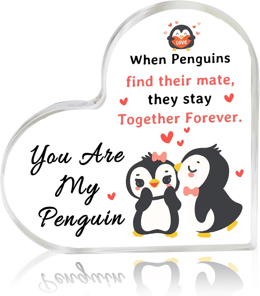 Cute Penguin Valentine's Day Gift for Her or Girlfriend-image