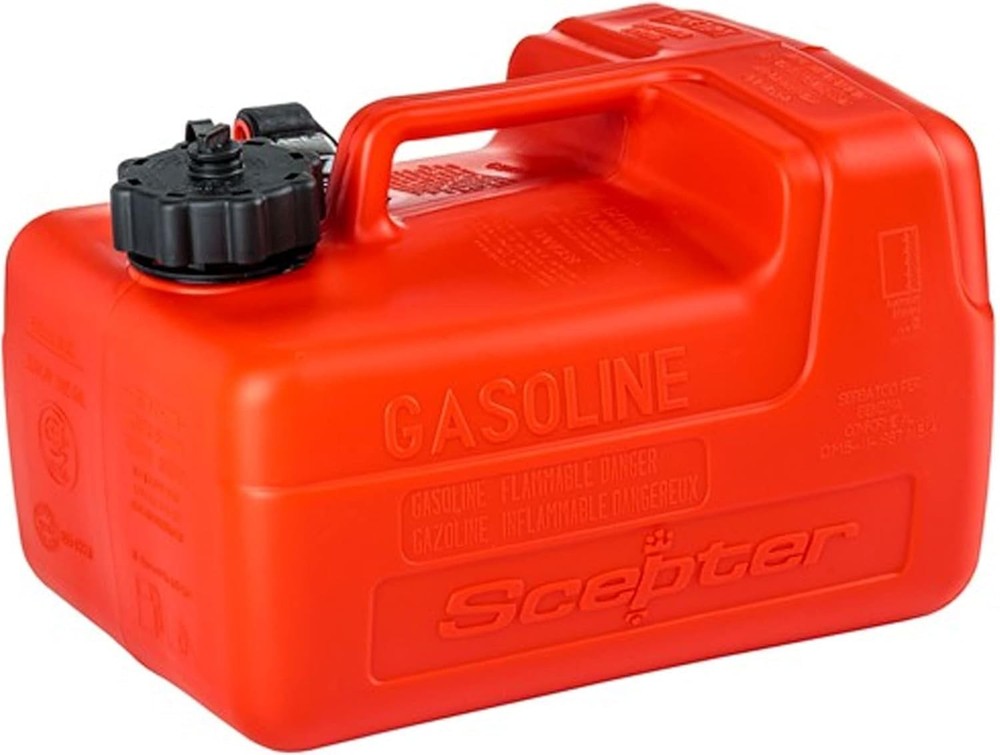 32 Gallon Portable Marine Gas Can with 2Way Vented Cap and BuiltIn Handle