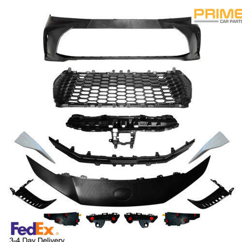 New Front Bumper Kit W/O Sensor Hole For 2025 Toyota Camry SE Hybrid Sedan Only
