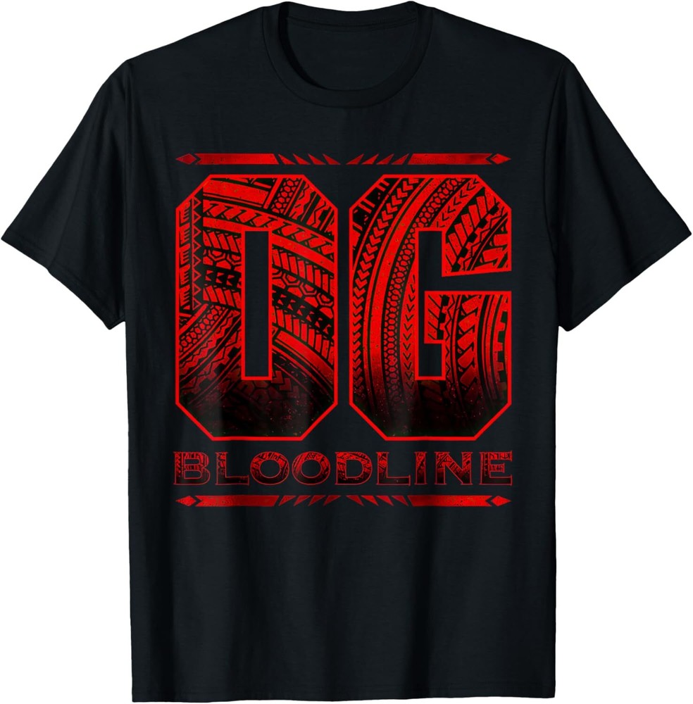 Bloodline OG Vintage Roman Wrestler Men Women & Kids T-Shirt Hoodie