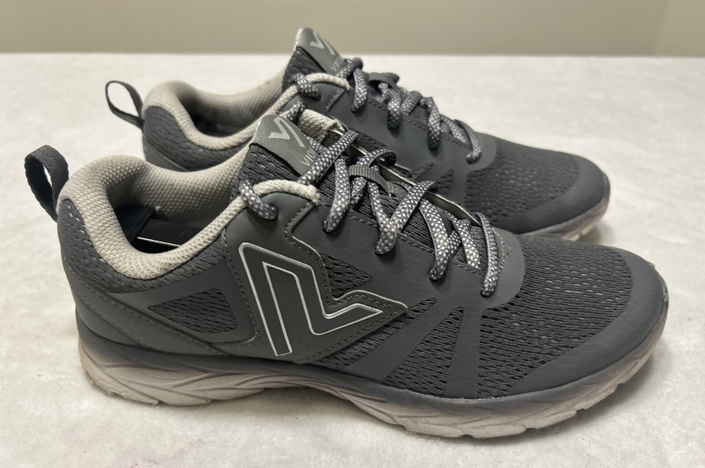 Vionic 335 Miles Womens Size 8 Gray Lace Up Comfort Athletic Running Sneakers