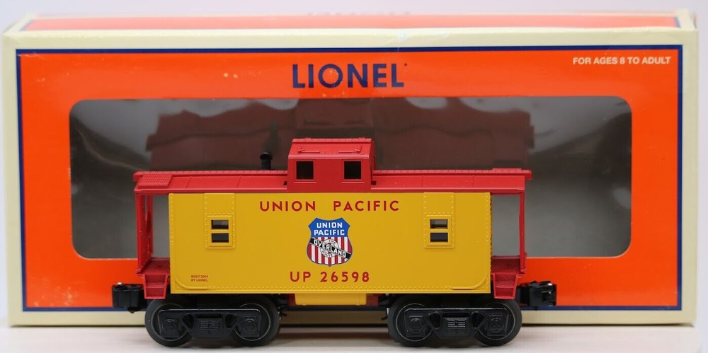 Lionel 6-26598 Illuminated UP Caboose O Gauge 1:48 Scale Model Train LN OB