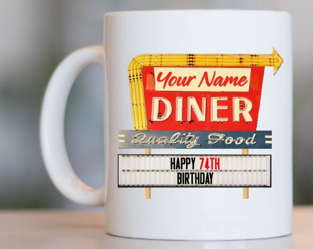 74th Birthday Gift For Women And Men 74th Birthday Mug 74 Year Old Birthday