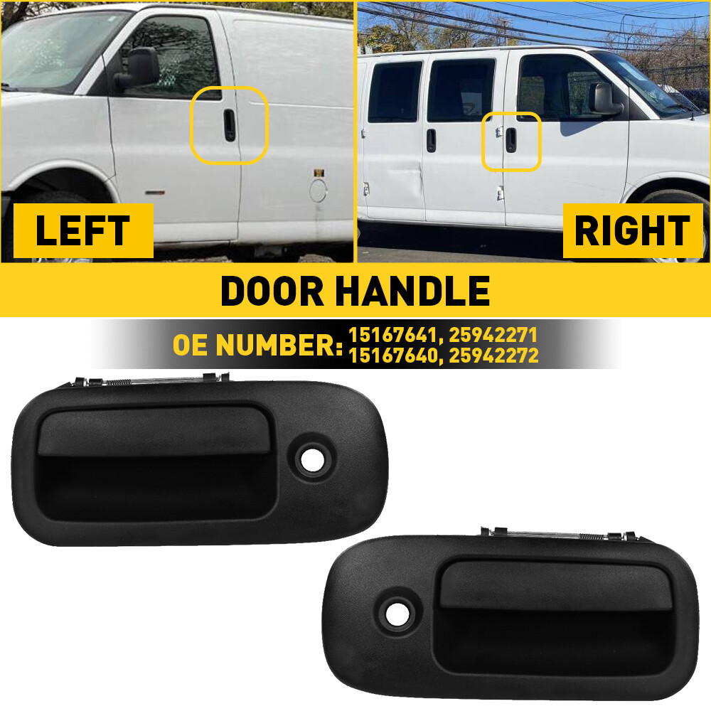 Door Handle Outside Sliding Left Right Side for RH Express Savana Van