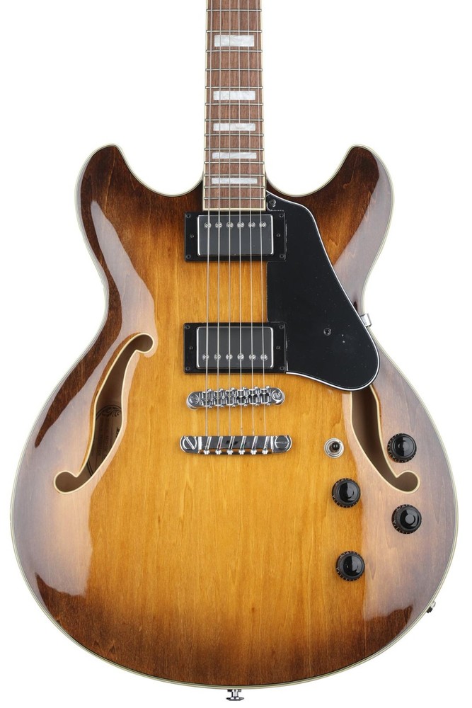 Ibanez Artcore AS73 Semi-Hollow Electric Guitar in Tobacco Brown