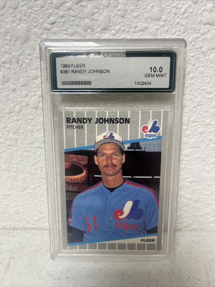 1989 Fleer - Randy Johnson #381 Marlboro Billboard (RC)