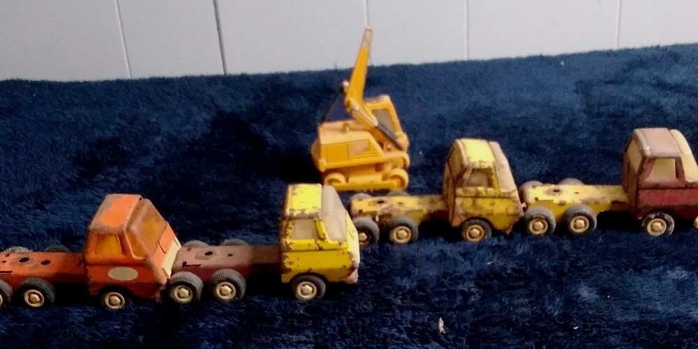 Vintage Tonka Semi Truck Cabs & Dozer Parts for Repair or Restoration