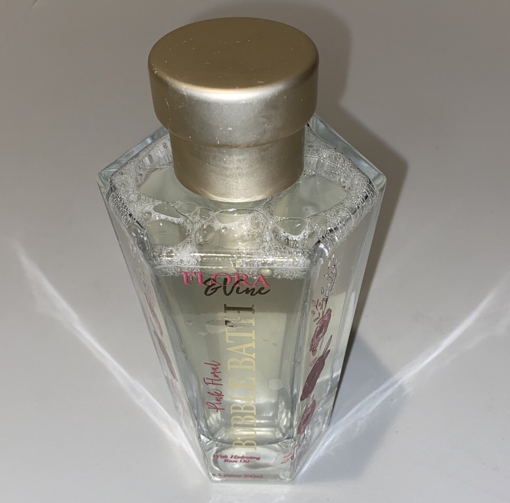 Flora & Vine Luxury Hydrating Rose Oil Bubble Bath