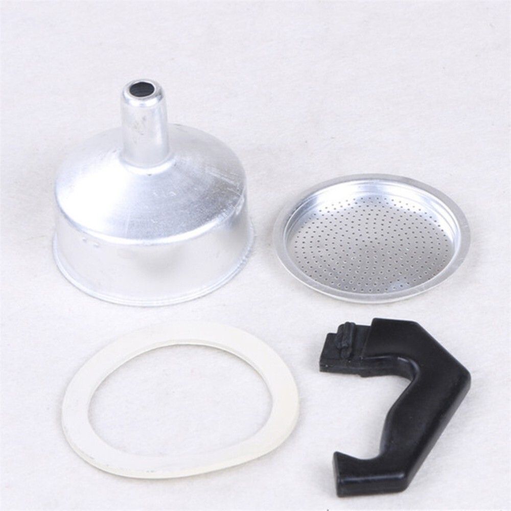 Complete your Moka Pot with Replacement Parts Handle Gasket Seal Funnel Filter