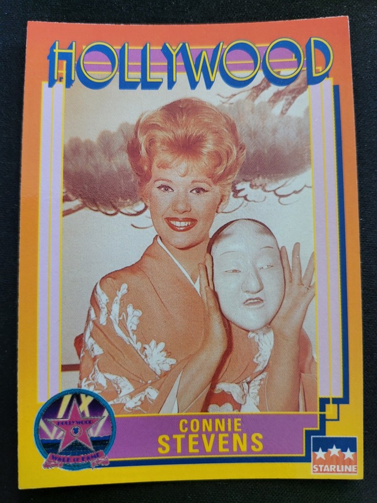 1991 Starline Connie Stevens Hollywood Walk of Fame Card #181