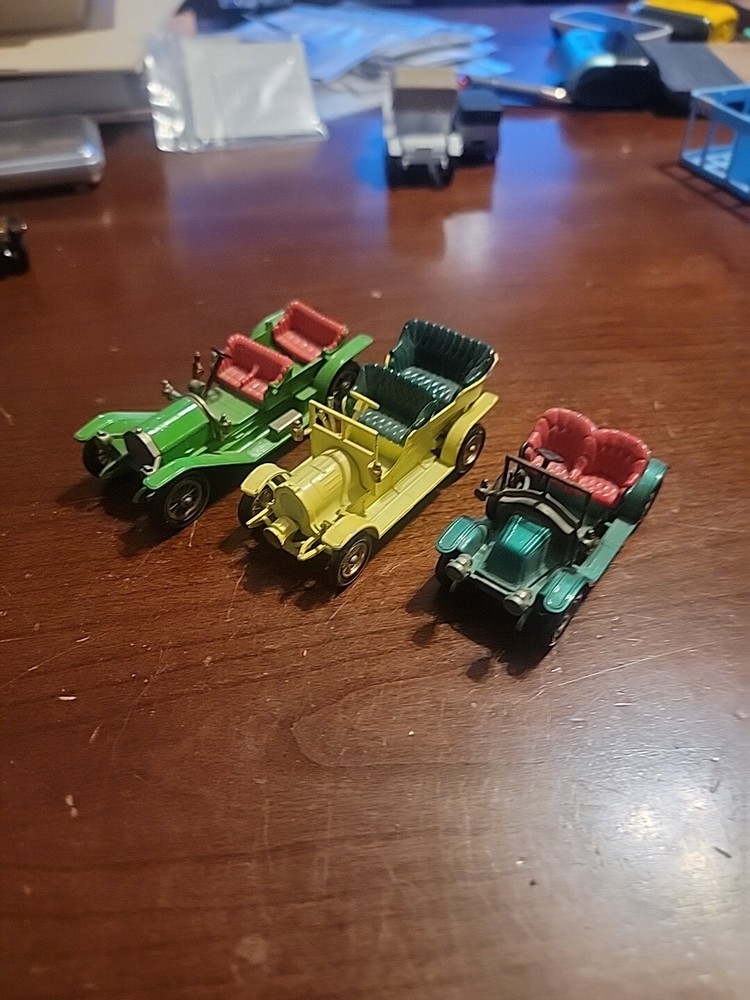 Lot of 3 Matchbox Lesney Models of Yesteryear Thomas Flyabout