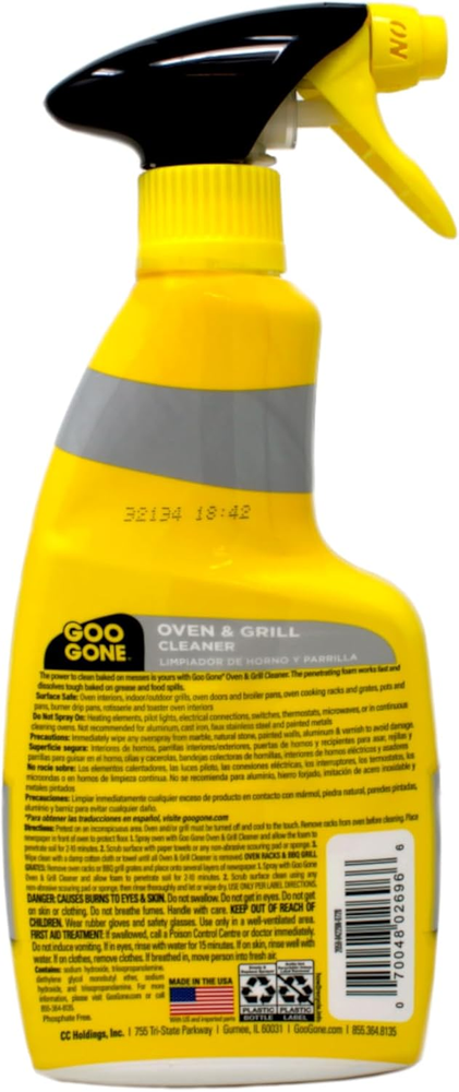 Powerful Oven & Grill Cleaner That Removes Tough Grease Safely