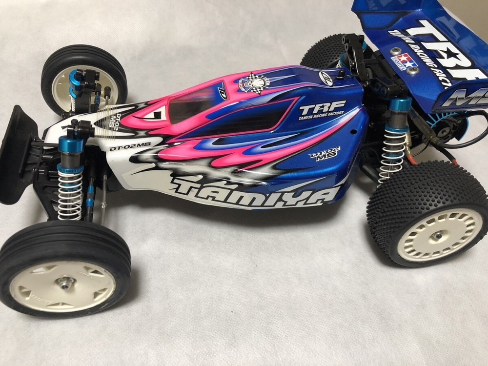 Tamiya 1/10 DT02 MS RC Buggy Car with Radio Control and Upgrade Options