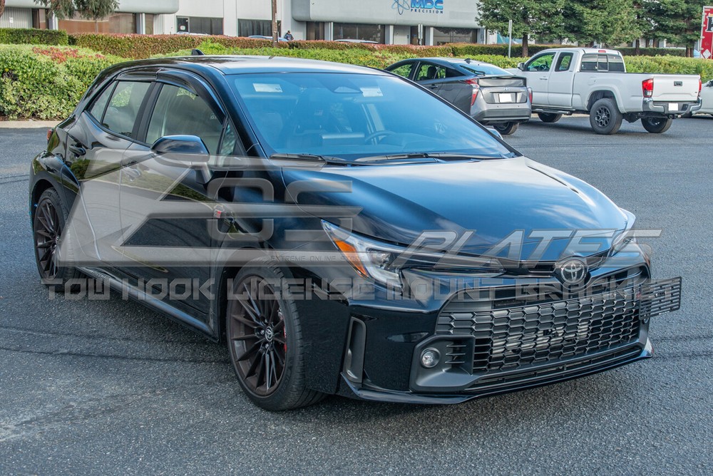 Full Size Front Tow Hook License Plate Mount for 2022+ Toyota GR Corolla-image