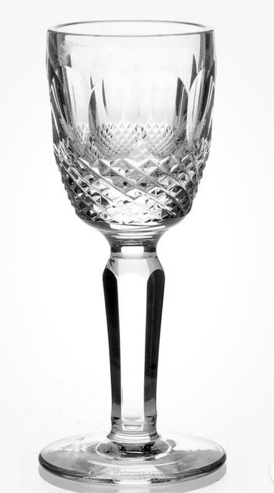 Waterford Crystal COLLEEN Tall Stem Cordial Glasses Set of 6 3 7/8 Inch