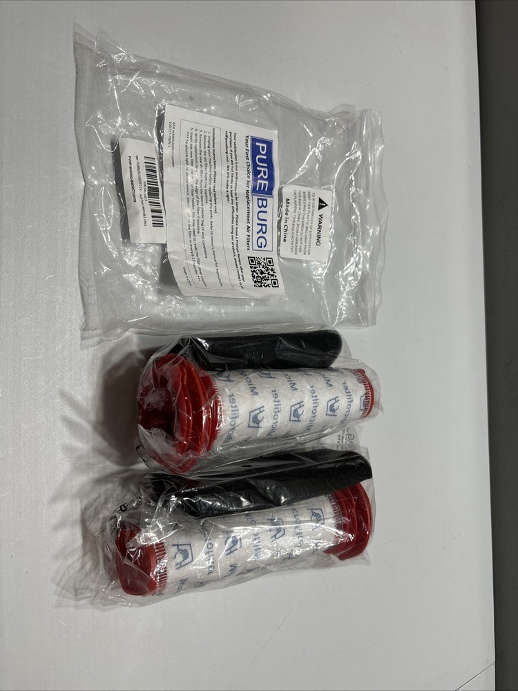(2) PureBurg Filters for Bosch Athlet Upright Cordless Vacuum Cleaner BCH6PET