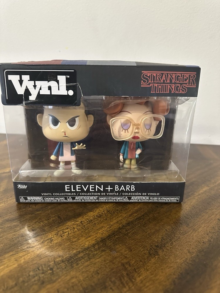 Funko Vynl Stranger Things Dustin and Lucas Collectible Vinyl Figures New