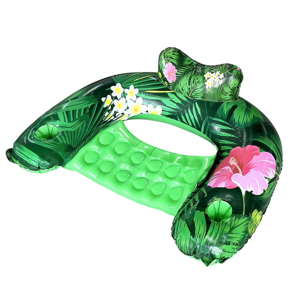 Extra-Large Inflatable Pool Float Chair Oversized Floating Lounge Seat 1 Pack