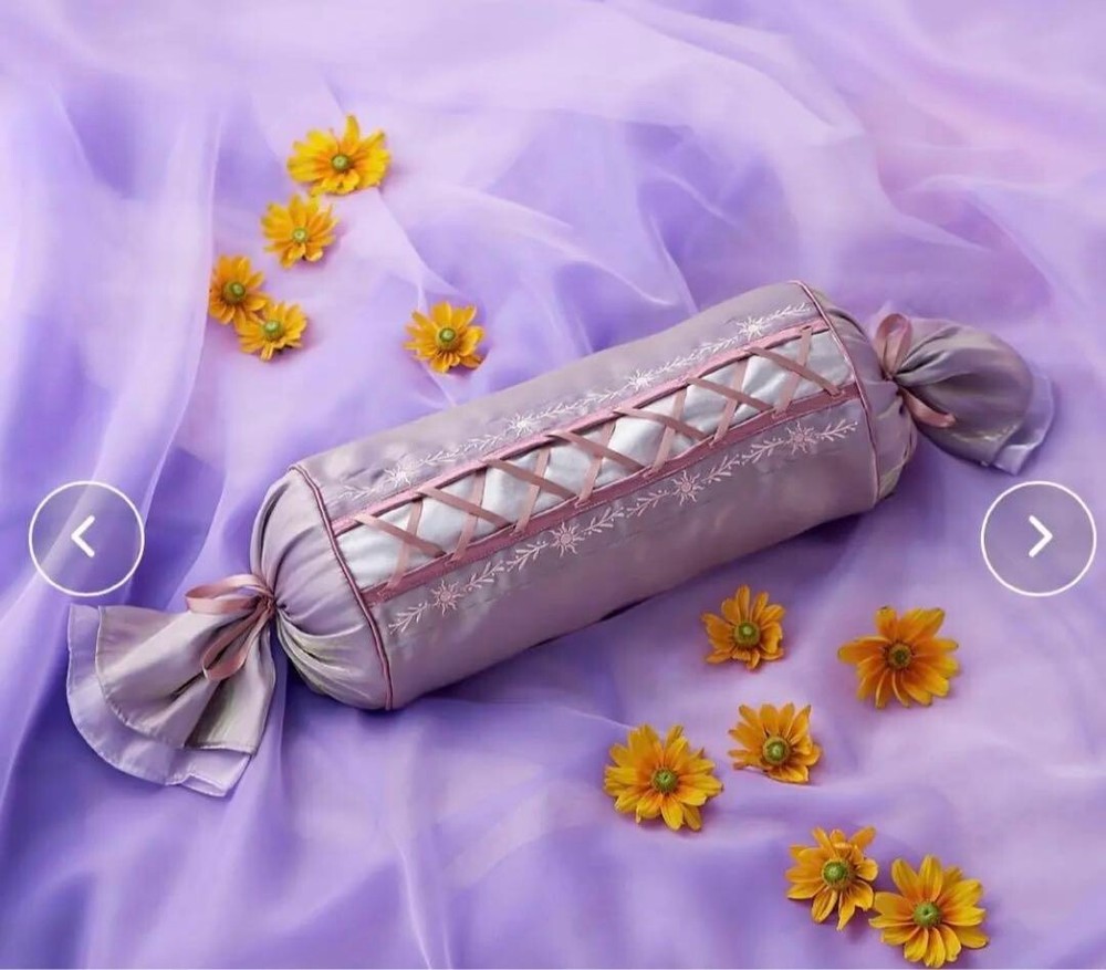 Disney Princess Days Rapunzel Cushion Bolster  Light Purple Francfranc