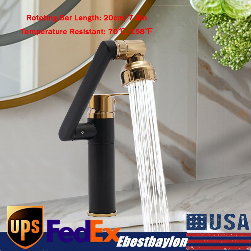 360-Degree Rotating Kitchen Sink Mixer Tap for Bathroom Washbasin
