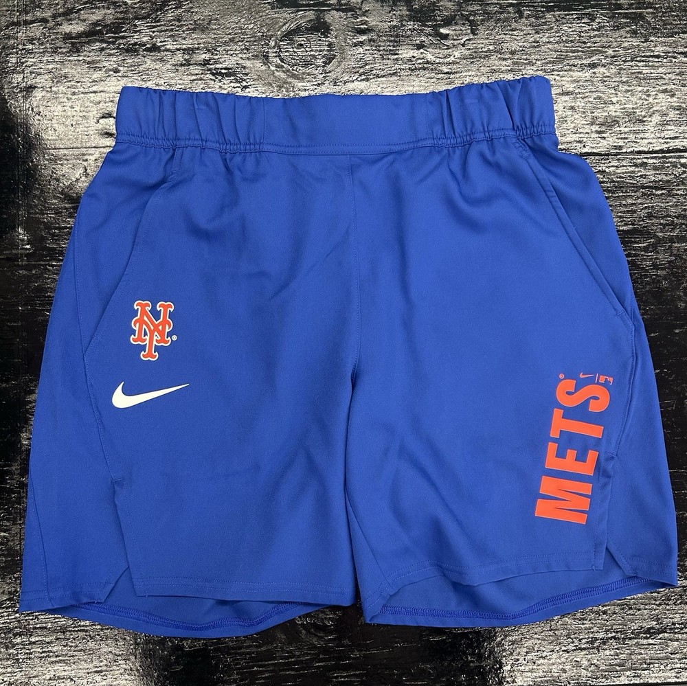 NEW YORK METS BLUE NIKE ON FIELD APPAREL SHORTS MENS SIZE XL CLEARANCE SALE NWT-image