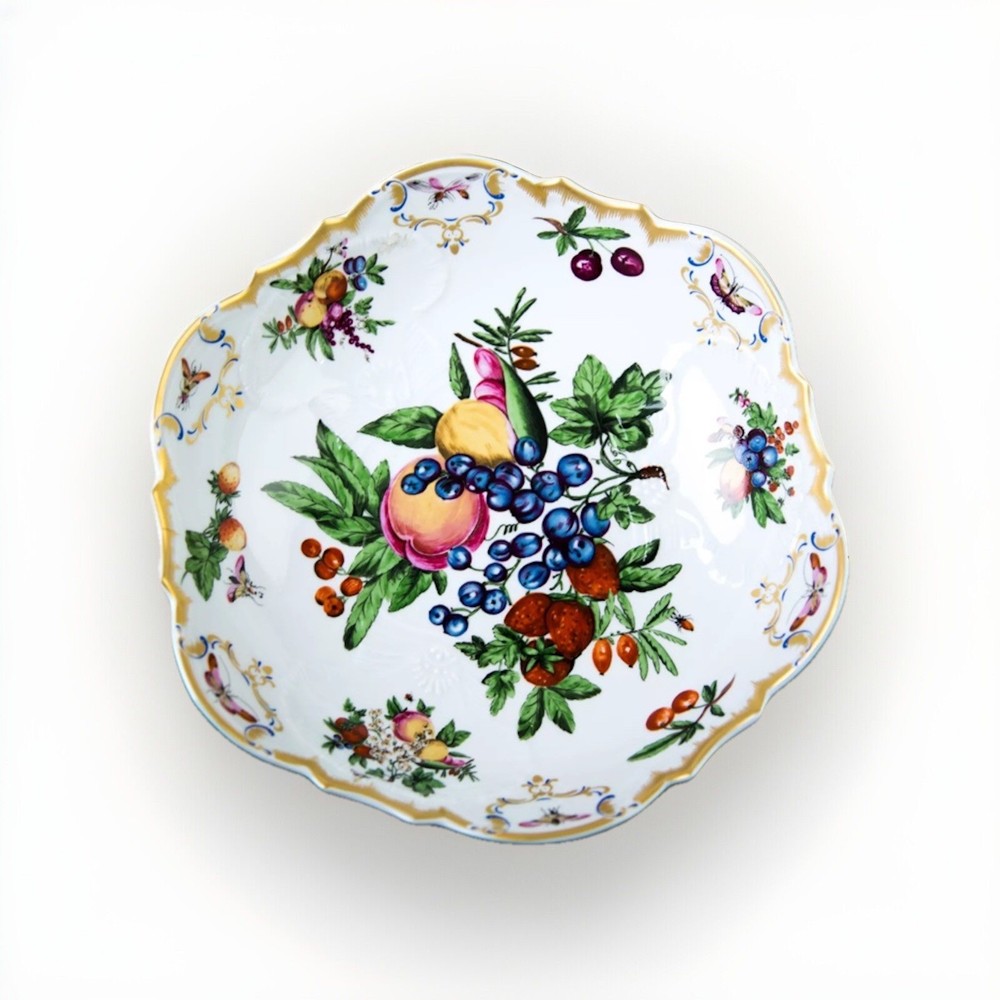 Mottahedeh Duke of Gloucester Large Salad Serving Bowl 10