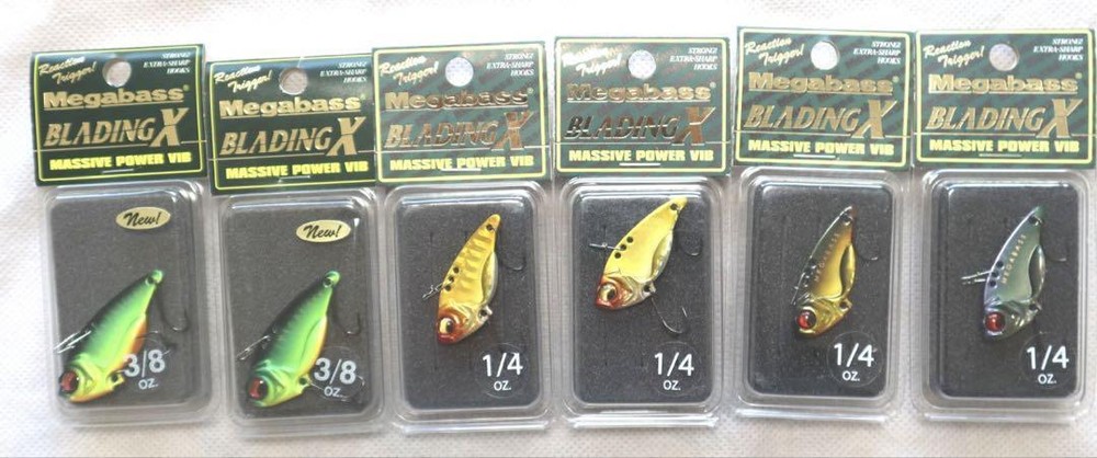 Fishing Lure Megabass Blading-X Blading X 12-Piece Set