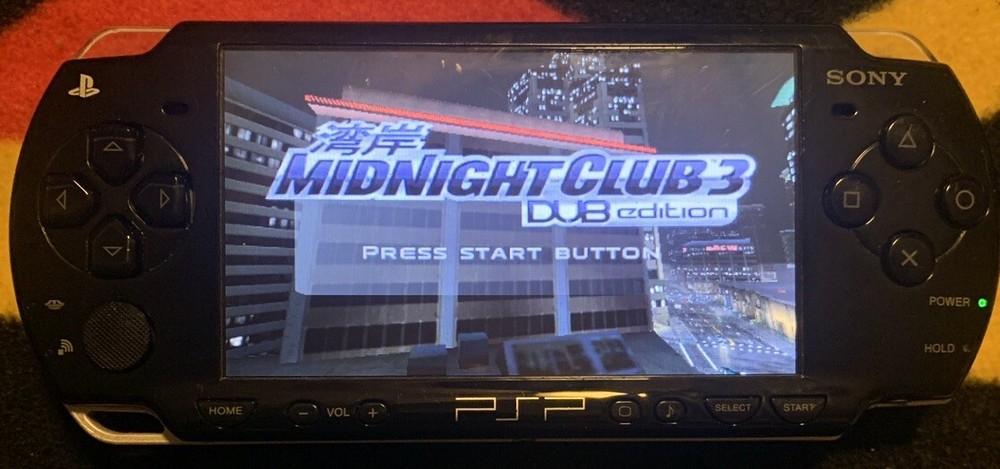 Sony PSP 2000 Black Gaming Console with Free Games Bundle