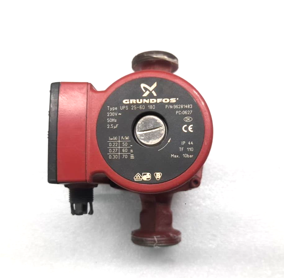 Grundfos UPS 25-60 180 Heating Pump 70W Class C Max 10Bar TF 110 96281483