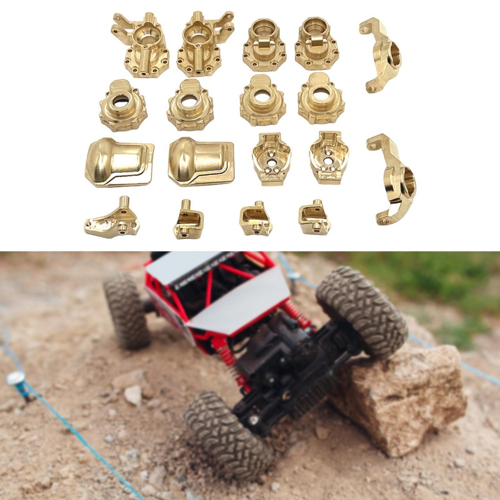 RC Car Brass Upgrades Kits RC Car Accessories Sturdy RC Car Parts for Wltoys