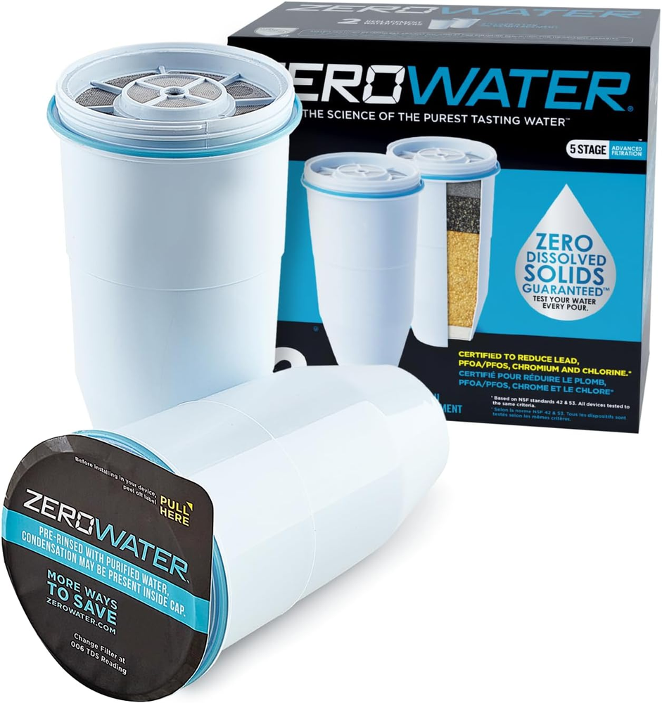 5-Stage 0 TDS IAPMO Certified Official Replacement Water Filter