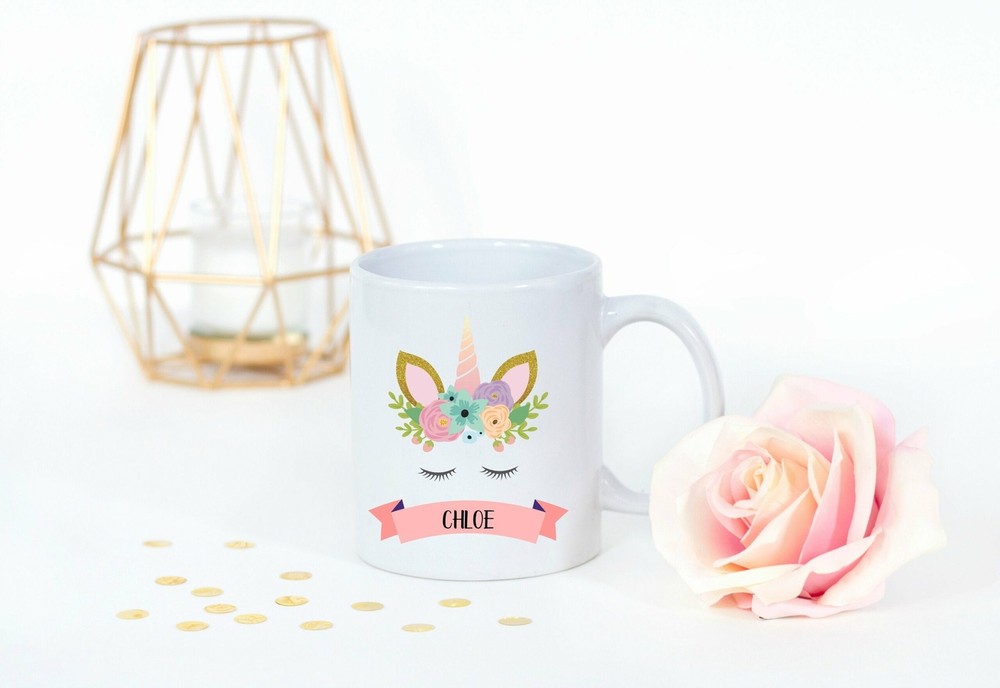 Personalized Unicorn Mug Unicorn Face Mug Unicorn Coffee Mug Unicorn Lover Gift
