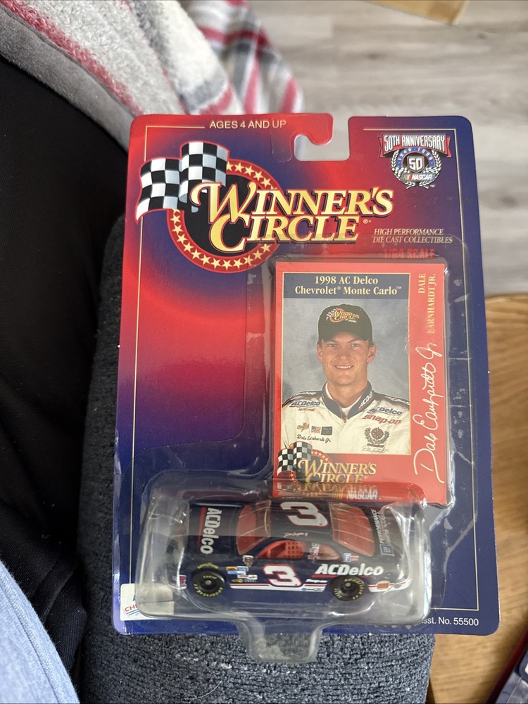 Kenner 1998 Dale Earnhardt Jr #3 AC Delco Chevrolet Monte Carlo 1:64 Winners NOC