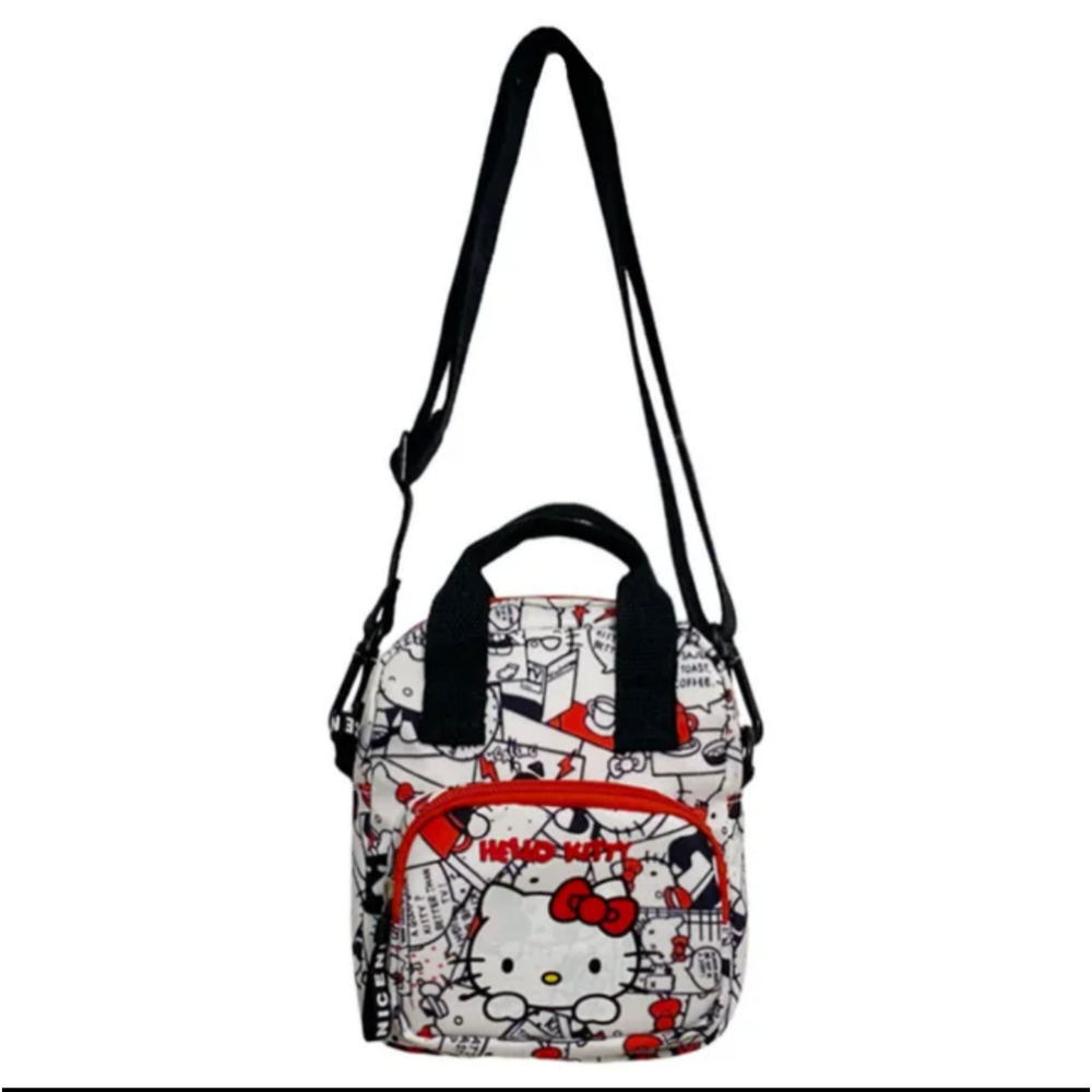 HELLO KITTY Crossbody Shoulder Bag Adjustable Strap NEW
