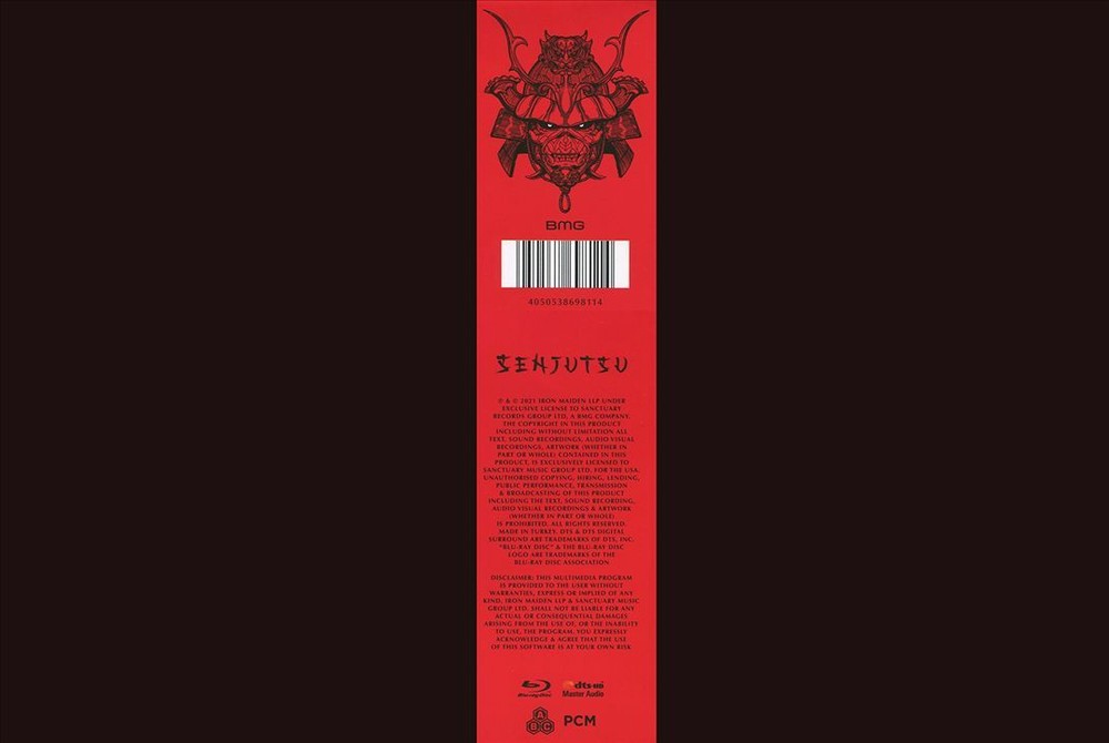 Iron Maiden Senjutsu Brand New CD Limited Edition Official Release Heavy Metal Music Album