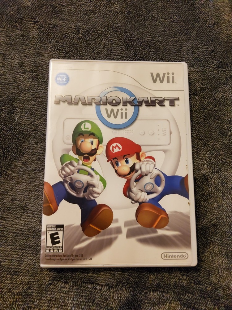 NINTENDO WII Mario Kart VIDEO GAME Tested