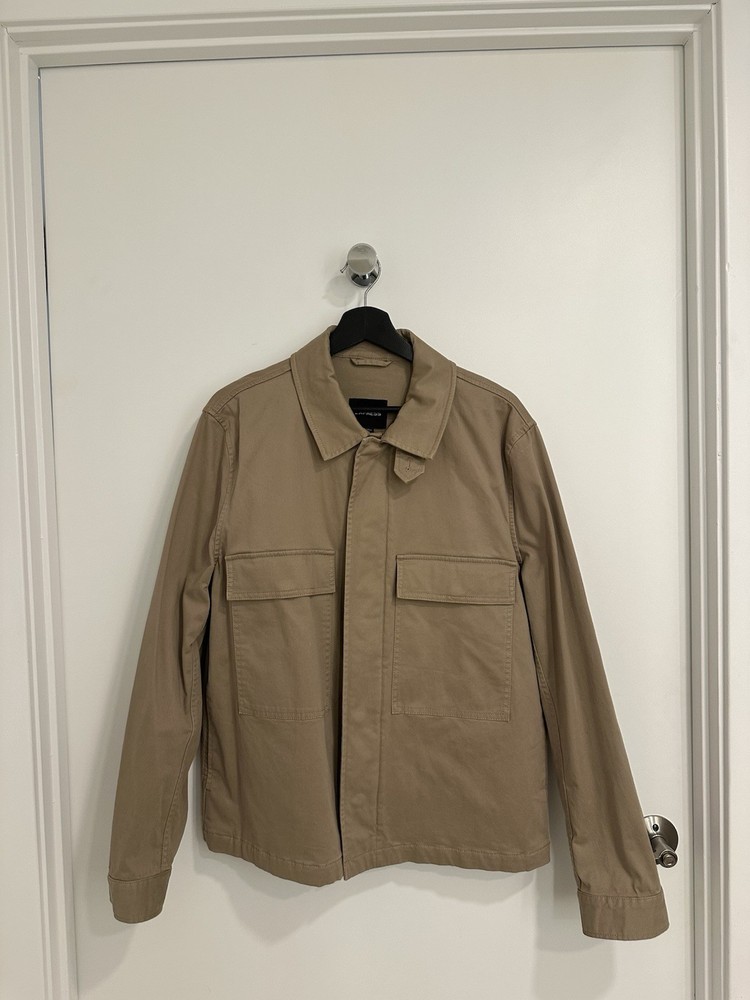 Express Cotton Utility Field Jacket Tan Size Medium