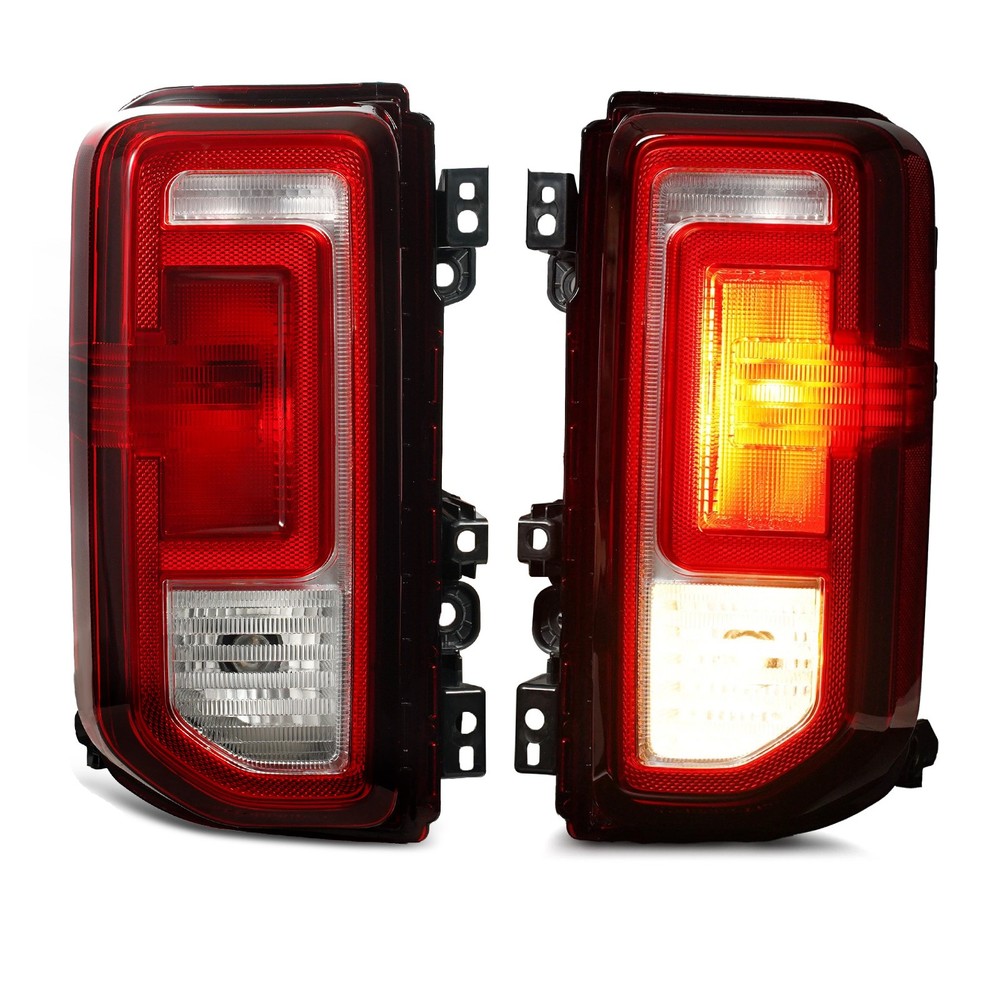 For 2021-2025 Ford Bronco Halogen Tail Light Left + Right Side Rear Lamp W/ Bulb
