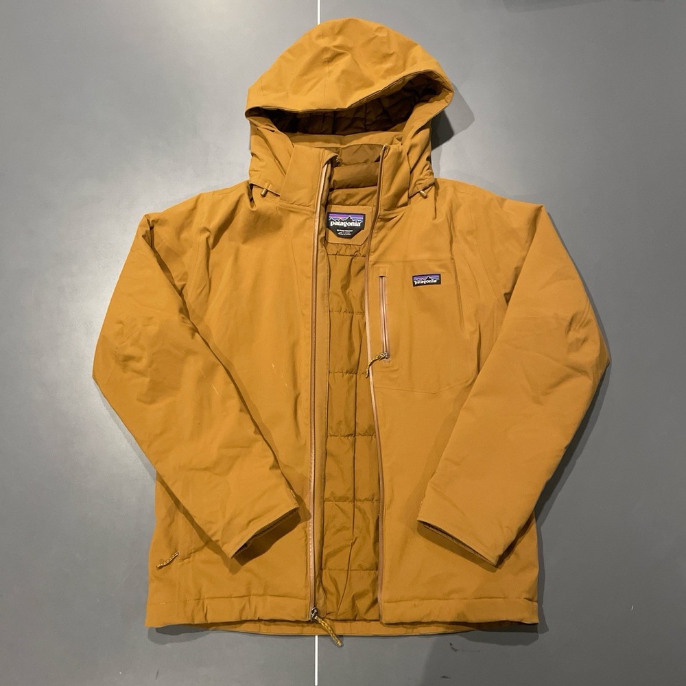 Brown Patagonia Quandary Insulated Waterproof Coat Men’s Medium Great Condition