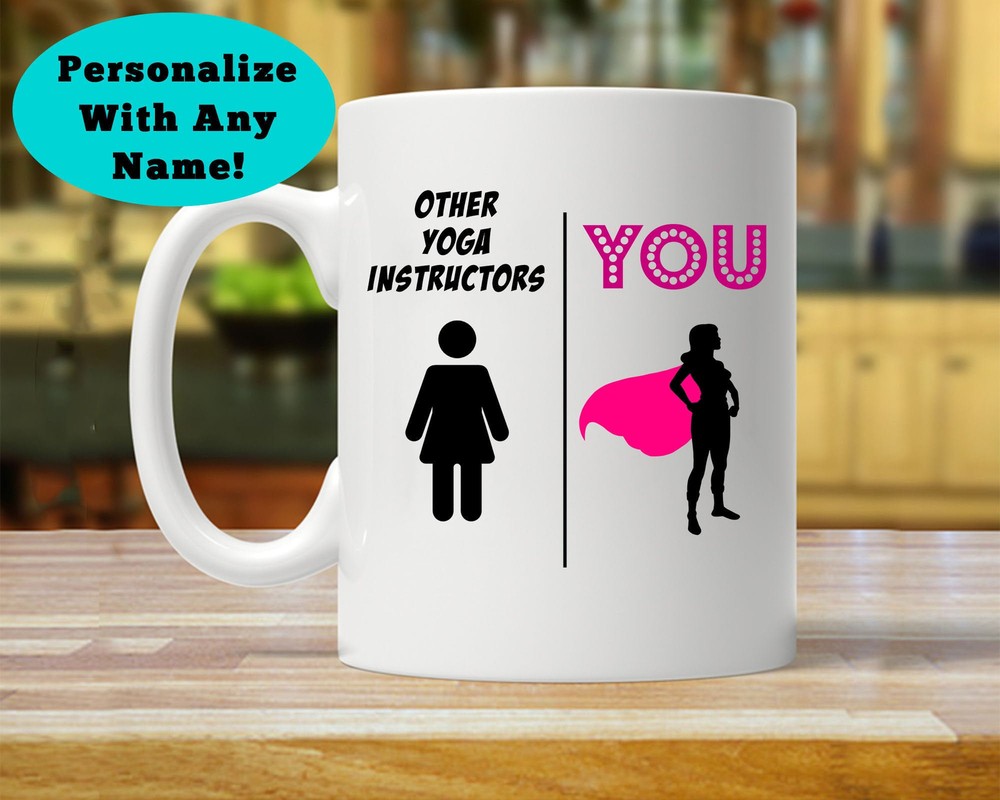 Yoga Instructor Gift Personalized Yoga Instructor Gift Yoga Instructor Mug
