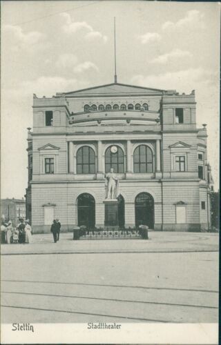 Ansichtskarte Stettin um 1910 Stadttheater (Nr.9693)