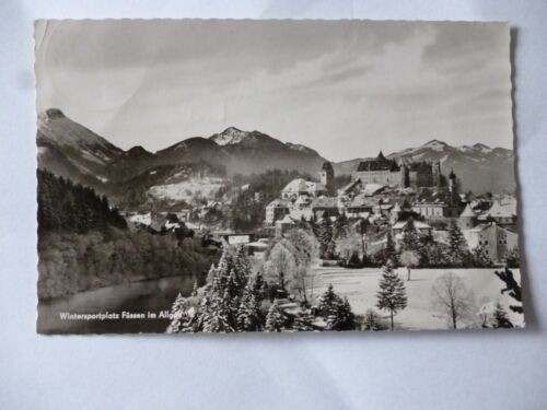 Ansichtskarte Wintersportplatz Füssen im Allgäu (Nr.689)