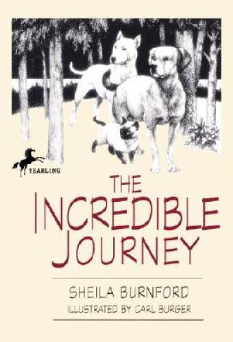 The Incredible Journey by Sheila Burnford - Paperback in Very Good Condition
