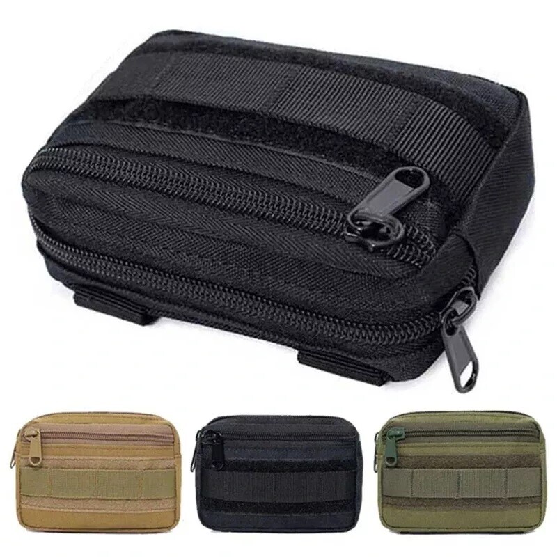 Utility Tactical Molle Pouch Small EDC Tool Belt Bag Multi-purpose Waist Pack