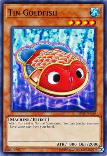 Tin Goldfish OP05-EN019 Common Unlimited LP x1