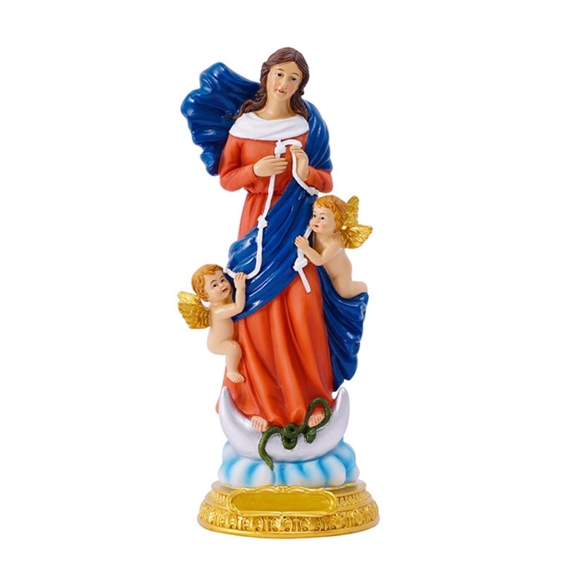 Thoughtful Mothers Day Decorative Virgin Baby Statue Resin