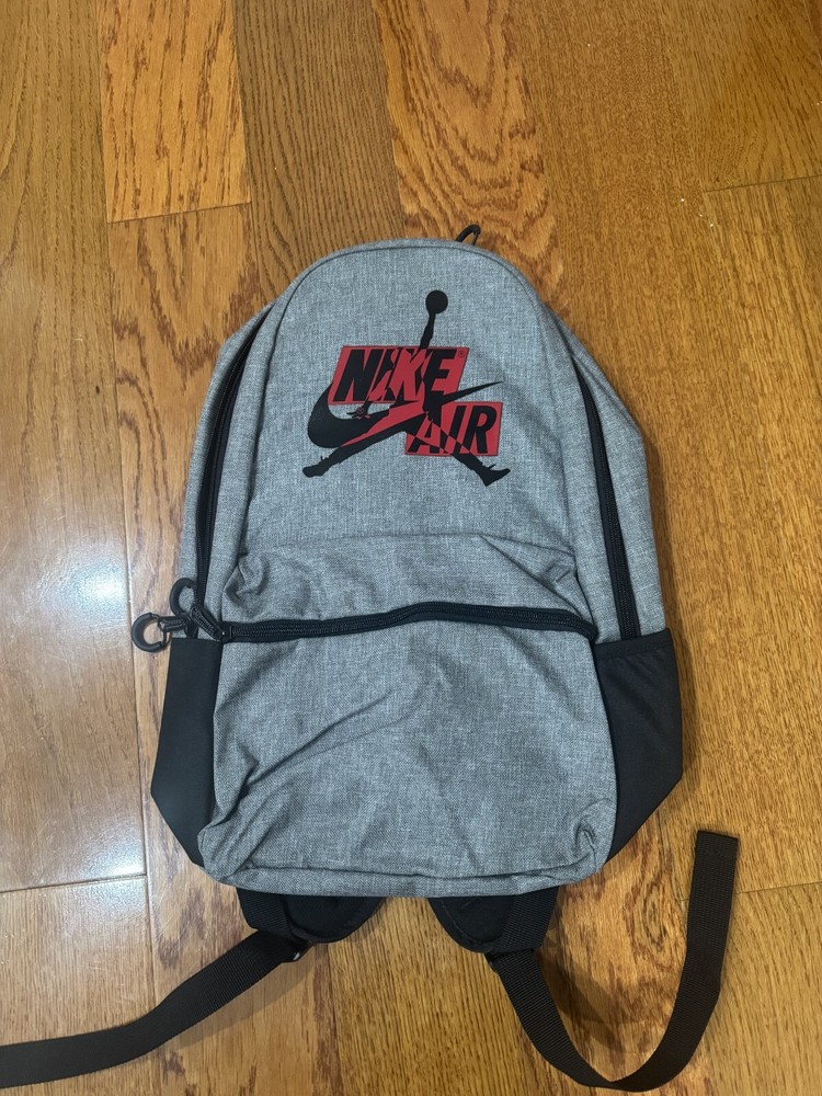 Nike Air Jordan Jumpman Carbon Heather Backpack for Boys and Men 9A0381-GEH
