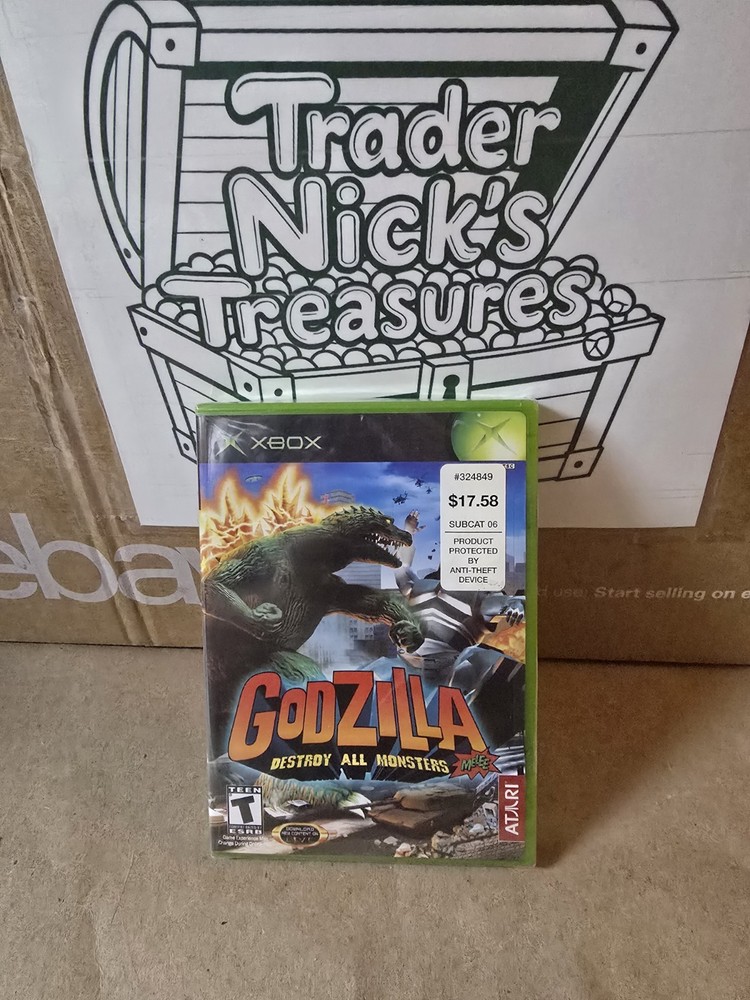 Godzilla: Destroy All Monsters Melee (Microsoft Xbox, 2003)